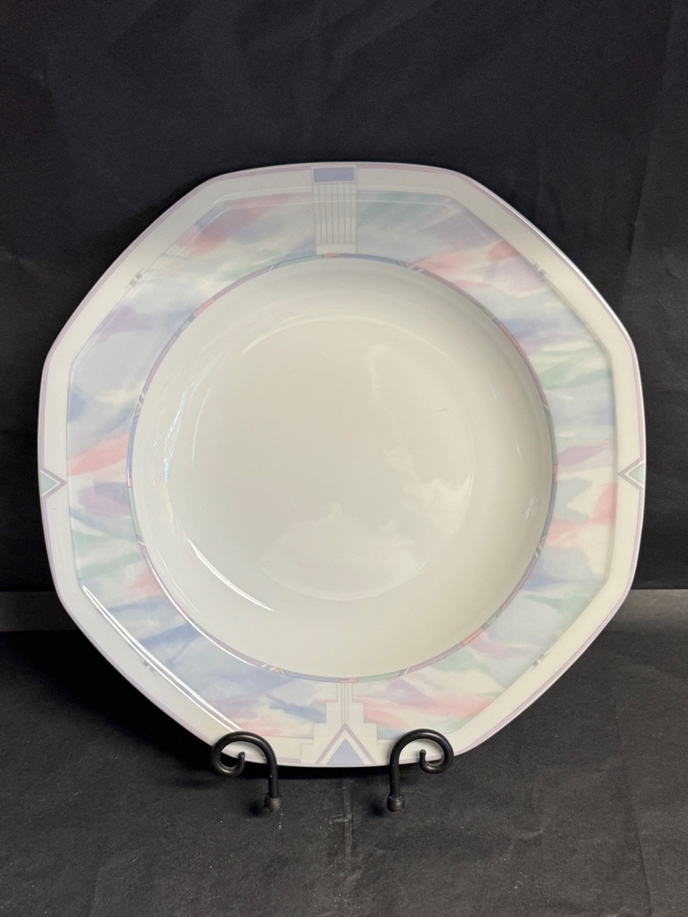 Vintage 1991 Savoir Vivre Celina Y0010 Rimmed Soup Bowls - Set of 3